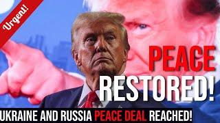 #BREAKING: Ukraine-Russia Agree to Trump's Ceasefire Deal!