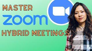 Learn to Master Zoom Hybrid Meetings in 2022 #zoom