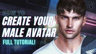 Second Life | HOW TO CREATE A MALE AVATAR! & Legacy Meshbody Giveaway! Full Tutorial!