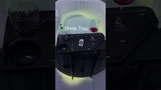 Oval Inflatable Hot Tub Features: LED Lights and Energy Efficient Cover #hottub #summer #pool
