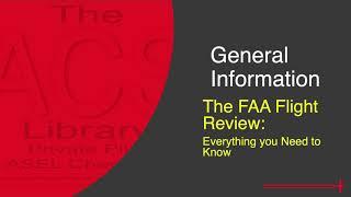 How to PASS your FAA FLIGHT REVIEW!