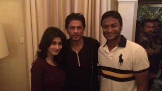 #Shakib Al Hasan's wife with Shah Rukh Khan #shorts #tiktok #shakibalhasan