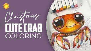 Christmas crab art! ...thank you for being so awesome!