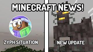 ZPYHALOPAGUS ALLEGATIONS & NEW MINECRAFT UPDATE?!? | Minecraft News