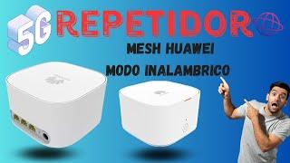 CONFIGURAR REPETIDOR MESH HUAWEI EchoLife WA8021V5