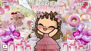 SOFIA'S BIRTHDAY! *SO ADORABLE* || *VOICED* || AVATAR WORLD