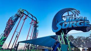 [4K POV] Tidal Surge - On Ride - SeaWorld San Antonio