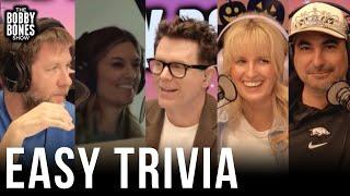 Bobby Bones Show Competes in Super Easy Trivia