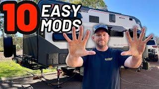 CARAVAN MODS TO STAY OFFGRID LONGER (& MAKE IT EASIER..)