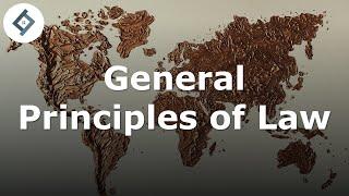 General Principles of Law | International Law