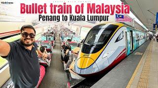 INDIAN takes a train in MALAYSIA  | Fastest Train of Malaysia | Kuala Lumpur to Butterworth