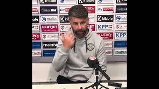 FULL PRESS CONFERENCE | Steve Robinson Press Conference after a 1-0 defeat by Dundee United