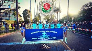 Jackson State University "Sonic Boom of the South" Marching In the 2024 Tournament of Roses Parade