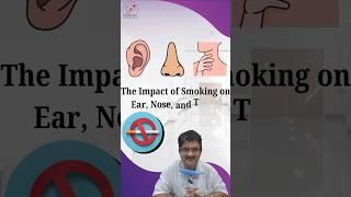 Smoking is injurious to health l Avoid this l Ghosh ENT Foundation #doctor #entdoctor