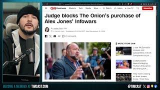 Alex Jones WINS, Judge BLOCKS Sale Of Infowars To The Onion, CNN FIRES Host, WE'RE WINNING (FOR NOW)