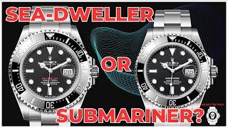 Rolex Submariner vs Sea-Dweller Review