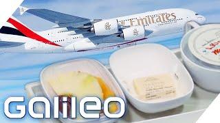 Woher kommt das Flugzeug-Essen? Der größte Flugzeug-Caterer der Welt | Galileo | ProSieben