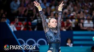 Jade Carey shakes off floor miscue to make most of vault qualification | Paris Olympics | NBC Sports