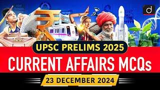 Current Affairs MCQs –23rd December 2024 | IPF | ICC | UPSC Current Affairs | Drishti IAS English  a