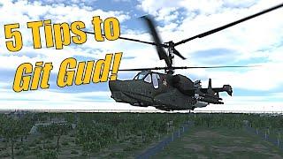 DCS Helicopters | Top 5 tips on how to git gud | DCS World