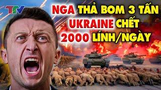 Điểm nóng thế giới 8/11: KHỦNG KHIẾP Nga thả bom ba tấn, Ukraine CHẾT 2000 quân/ngày !