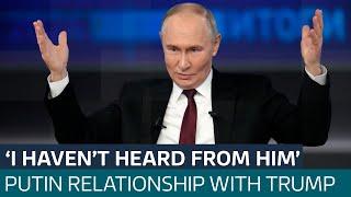 'I will be ready': Putin says he will meet Trump as he delivers annual news conference | ITV News