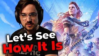 Trying Horizon Zero Dawn Remastered - Luke Reacts