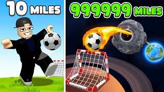 Kicking a Ball 4,837,162 Miles Around The World in Roblox