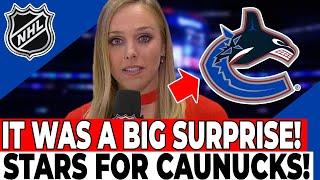 LAST HOUR! BIG TRADE UPDATE FOR CANUCKS! NHL CONFIRMS! VANCOUVER CANUCKS NEWS TODAY!