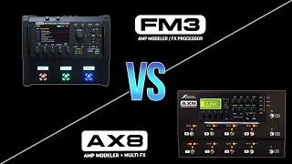 Fractal Audio FM3 vs AX8 | Raw Amp Comparison