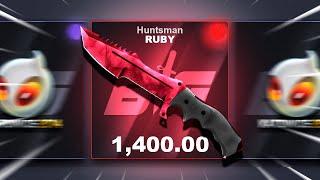 INSANE RUBY PULL TO BRING US BACK?! ( CSGOBIG )