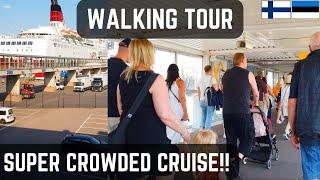 Walking tour | Viking Line Cruise | Finland to Estonia  