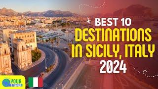 10 Best Destinations In Sicily 2024 | Italy Travel Guide with Budget