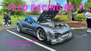 FEED RACING RX-7!! THE KING OF THE TOUGE MAOU RACE CAR THAT WAS BUILT IN JAPAN!!