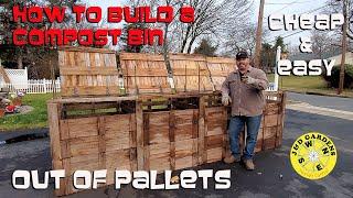 How To Build A Compost Bin Out Of Pallets 2021