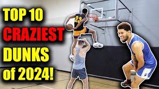 Top 10 CRAZIEST Dunks of 2024 : Dunkademics