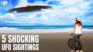 UNSETTLING UFO SIGHTING caught on camera - Shocking Footage!