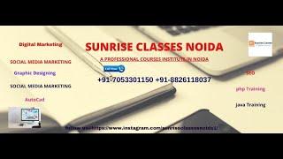 Best Professional Courses in noida-Sunrise classes(2020)