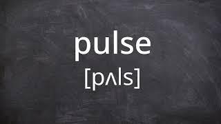 PULSE   Pronunciation in American English