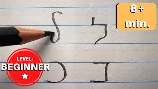  Hebrew Alphabet - Writing The Letters (Handwriting and Print) - NO AUDIO