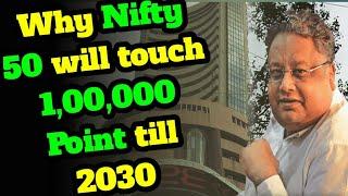 Why Nifty 50 above 100000 points ll Rakesh Jhunjhunwala ll