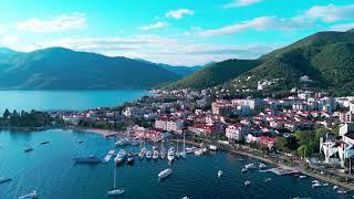 Tivat, Montenegro - Fly Through 4K