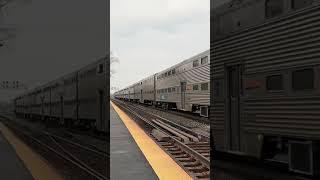 Fast Naperville Inbound Metra Express Train #1230 At LaVergne On November 15, 2024