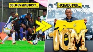 ¡LA ÉPICA HISTORIA de JUSTIN LERMA! ¡EL NIÑO ECUATORIANO DE 16 AÑOS que FICHÓ DORTMUND x 65 MINUTOS!