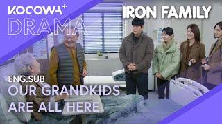 Visiting Grandma At The Hospital! Full Family Reunion ️ | Iron Family EP28 | KOCOWA+