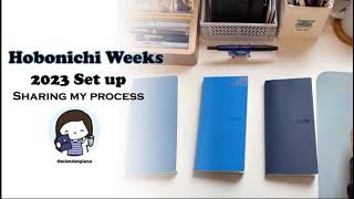 How I set up my planner - make it simple and use it all year - hobonichi weeks #hobonichiweeks