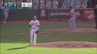 Paul Blackburn | Oakland Athletics | Strikeouts (2) MLB 2020