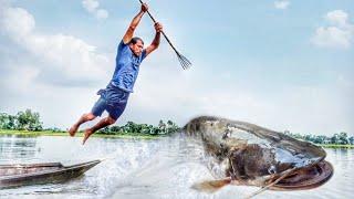 How To Excellent Boat Teta Fishing From Water By Rural FishermanBest Boat Fishing With Teta