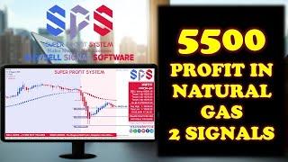 NATURAL GAS Live Signal 5500 Profit | Earn 5000-10000 Daily Best Signal Software #shorts #naturalgas