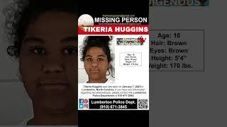 16 YEAR OLD TIKERIA HIGGINS IS MISSING FROM LUMBERTON NORTH CAROLINA!!!  HELP BRING HER HOME SAFE!!!
